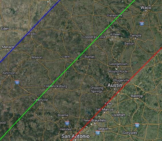 solar eclipse path of totality